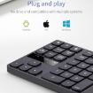 Ultra-thin 533 35 Keys Wireless Charging Digital Keyboard 2.4G - 8