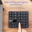 Ultra-thin 533 35 Keys Wireless Charging Digital Keyboard 2.4G - 9