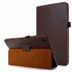 Samsung Galaxy Tab A7 10.4 (2020) Leather Case, Coffee, Flip Holder - 1