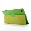 Samsung Galaxy Tab A7 10.4 (2020) Green Leather Flip Case with Holder - 4