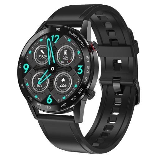 1.3" Touch Screen Bluetooth Smart Watch - Sleep/Heart Rate/BP Monitor - 1