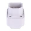 Universal Socket to C14 Male Plug Power Adapter Charger (White) - Portable - 5