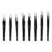 Precision Anti-static ESD Stainless Steel Tweezers - BEST BST-13 - 5