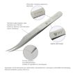BEST BST-151SA Brushed Stainless Steel Tweezers - Precision Tool - 5