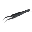 JIAFA JF-604 Black Curved Tip Tweezers - Precision Tool - 1