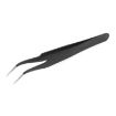 JIAFA JF-604 Black Curved Tip Tweezers - Precision Tool - 2