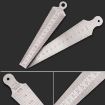 Stainless Steel Wedge Feeler Gap 15-30mm Taper Gauge Metric Tool - 2