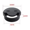 60mm Desktop Outlet USB Cable Wire Hole Cover Round Holder Winder - 3