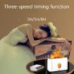 Black USB Simulation Flame Humidifier - Compact & Stylish Design - 3