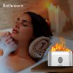 Black USB Simulation Flame Humidifier - Compact & Stylish Design - 6