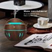 Pink Wood Grain USB Humidifier & Aromatherapy Lamp with Remote Control - 6