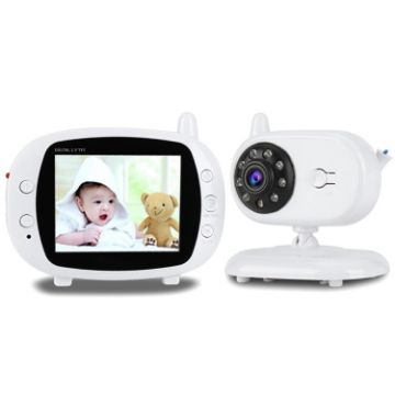 BM-850 3.5" LCD Wireless Baby Monitor with Night Vision & Two-Way Talk - 1
