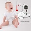 VB605 Wireless Baby Monitor - 2.4" LCD, Two-Way Talk, Night Vision, White - 9