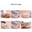 Gypsophila Flowers Aromatherapy Diffuser 100ML LED Humidifier Blue - 8