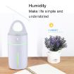 Mini Portable USB Humidifier 175ml with LED Light, 1.5W-2W, White - 5