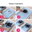 Gas Stove Protectors - 2 PCS Foil Heat-resistant Anti-Fouling Liners (Silver) - 5