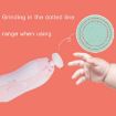 6 in 1 Electric Baby Nail Clipper Trimmer Manicure Tool Kit (Pink) - 7