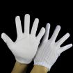 Anti-static Striped Dispensing Gloves, 10 Pairs, Free Size - 8