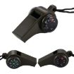 3 in 1 Outdoor Mini Whistle Compass Thermometer - Portable & Lifesaving - 2