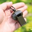 3 in 1 Outdoor Mini Whistle Compass Thermometer - Portable & Lifesaving - 4