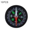 10 PCS 40mm Outdoor Camping Hiking Compass, Random Color Delivery - 1