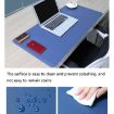 Green Multifunction PU Leather Mouse & Keyboard Pad Desk Mat 80x40cm - 5