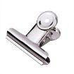 20pcs 31mm Silver Stainless Steel Round Paper Clips for Office - 2