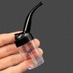 JY-101 2 PCS Recycled Mini Cigarette Filter Water Pipe (Black) - 2
