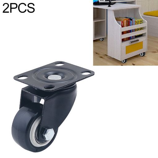 Silent Universal Wheels for Furniture & Coffee Tables - 2 PCS, 1.5 Inch - 1