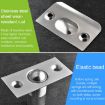 107 Stainless Steel Invisible Door Bead Spring Lock - 1 Pair - 4