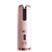 Portable Mini Wireless Hair Curler with LCD Display - USB Charging (Pink) - 2