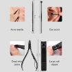 12 in 1 Stainless Nail Care Clipper Kit with Leather Case - Manicure Pedicure - 3