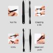 12 in 1 Stainless Nail Care Clipper Kit with Leather Case - Manicure Pedicure - 4
