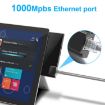 ROCKETEK SK-S4HL RJ45 USB 3.0 HDMI SD/TF Card Reader HUB 4K Adapter Black - 6