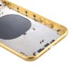 iPhone 11 Yellow Back Housing Cover with SIM Tray, Side Keys & Lens - 4