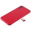 iPhone 11 Red Battery Back Cover Assembly with Buttons & Charging Module - 2