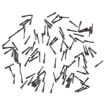iPhone 11/11 Pro/11 Pro Max Charging Port Screws 100 PCS (Black) - 1