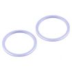 iPhone 12 Rear Camera Lens Protector Ring 2 PCS - Purple - 3