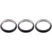 iPhone 12 Pro Rear Camera Lens Protector Ring 3 PCS - Aqua Blue - 4