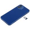 iPhone 12 Blue Battery Back Cover with Keys, Tray, Flex Cable & Charging - 2