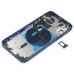 iPhone 12 Blue Battery Back Cover with Keys, Tray, Flex Cable & Charging - 3