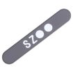 iPhone 12 Pro/Max 5G Signal Antenna Glass Plate - Graphite Black - 3