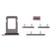 iPhone 13 Pro Graphite SIM Card Tray & Side Keys Replacement Set - 1