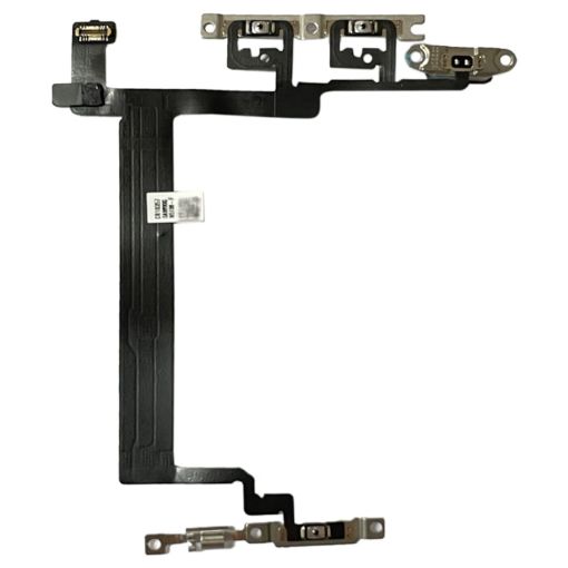 iPhone 13 mini Power & Volume Button Flex Cable with Brackets - 1