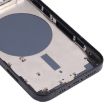 iPhone 13 Black Back Housing Cover with SIM Tray, Side Keys & Camera Lens - 5