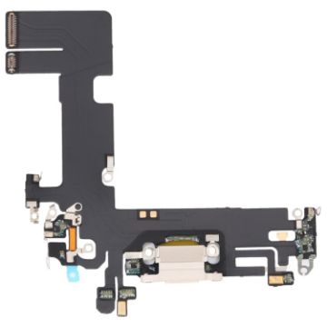 iPhone 13 Charging Port Flex Cable Replacement (White) - 1