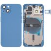 iPhone 13 Blue Battery Back Cover with Side Keys & Card Tray & Flex Cable - 1