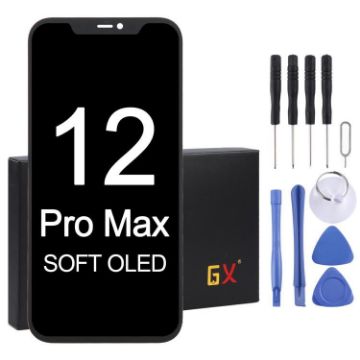 GX Soft OLED Screen Replacement for iPhone 12 Pro Max - 1