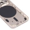 iPhone 13 Mini White Back Housing Cover with SIM Tray & Camera Lens - 5