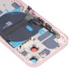 iPhone 13 mini Pink Battery Back Cover with Keys, Tray, Flex & Charging - 5